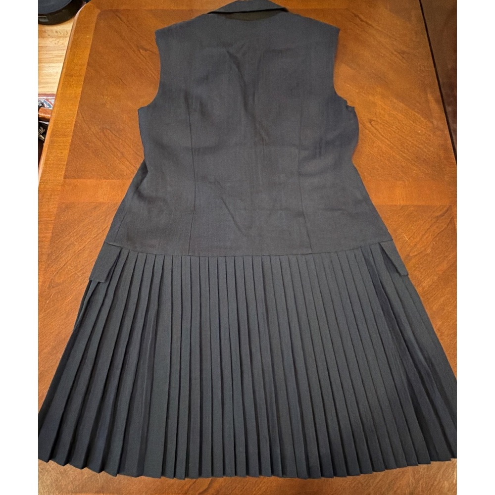 Sandro $490 Carine Blazer Mini Dress Navy US Size 8 - Picture 3 of 9